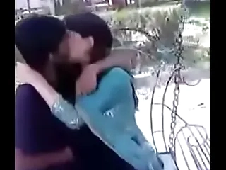 Indian teen kissing plus pining for mammories in public