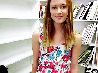 Little Ginger-haired Sucks your Fuck-stick in the Bookwork POV